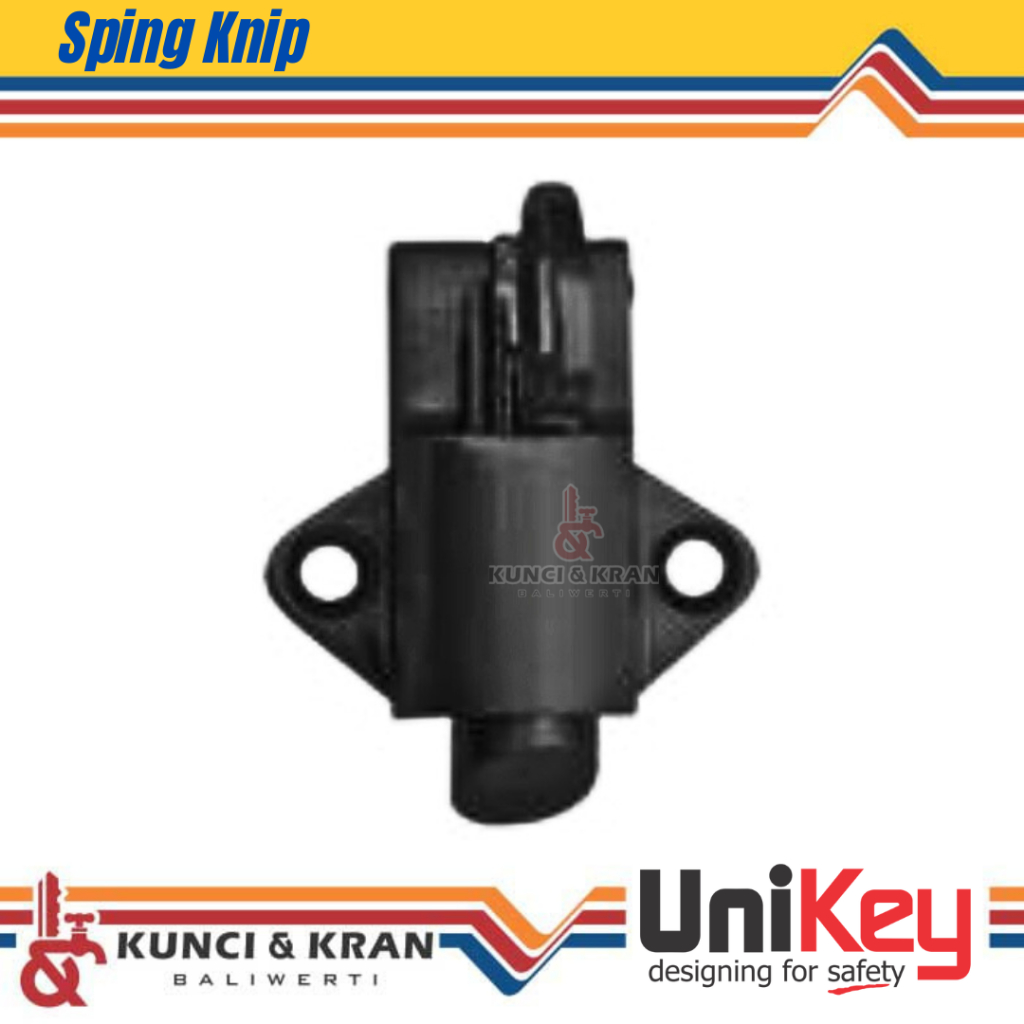 Spring Knip Unikey 816 Matt Black Pengunci Jendela kayu Grendel Jendela