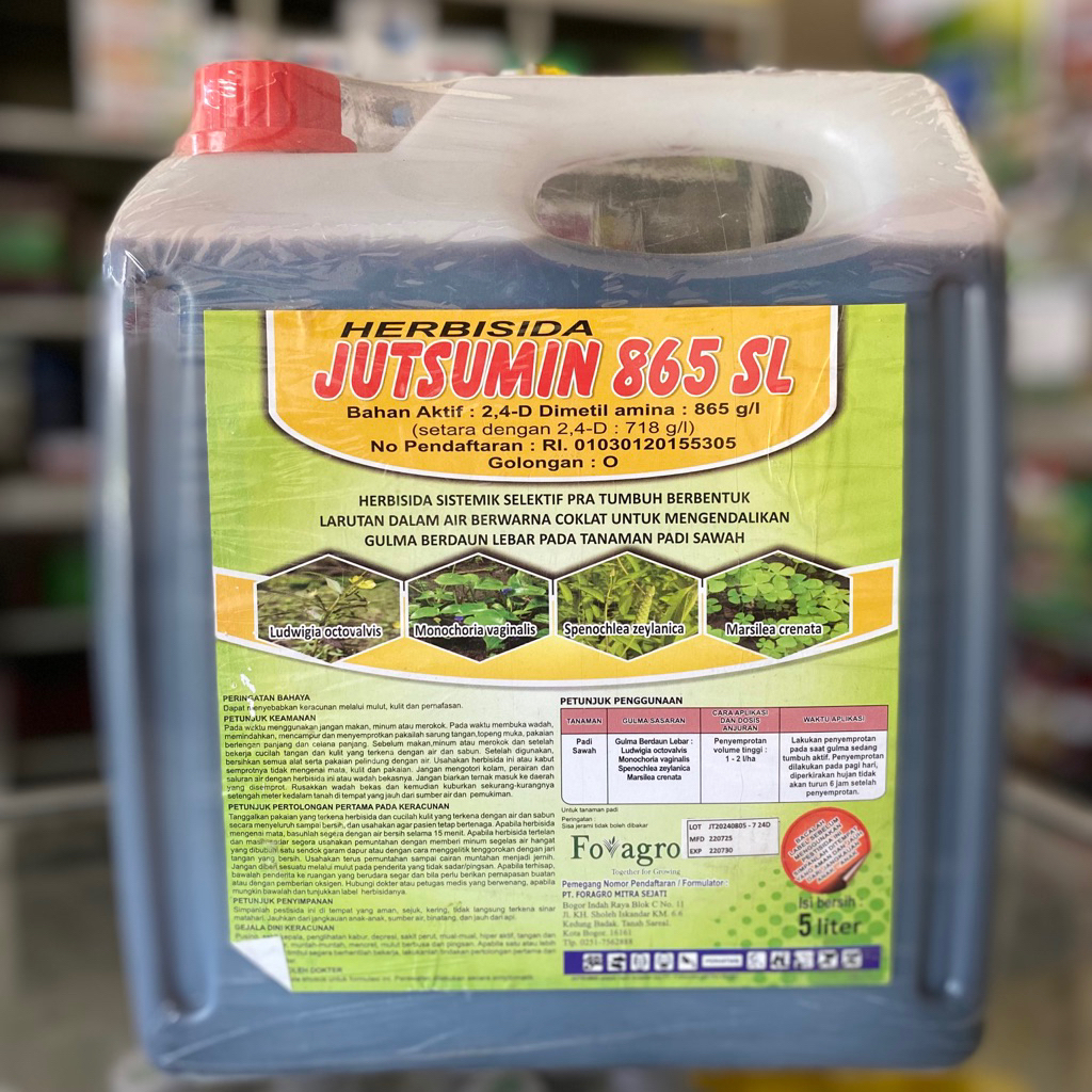 Herbisida Jutsumin 865SL 5 liter