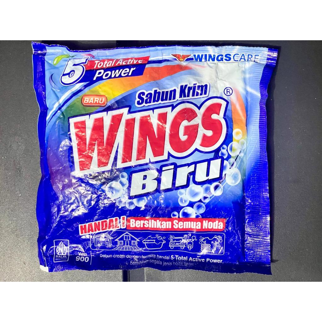 Wings Biru 380gr WB900 Sabun Colek Krim Biru