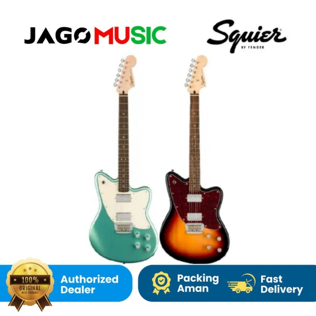 Squier Paranormal Series Toronado Electric Guitar Squier Paranormal - Mystic Seafoam