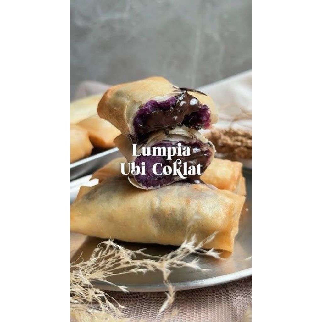 Lumpia Ubi Coklat Lumer
