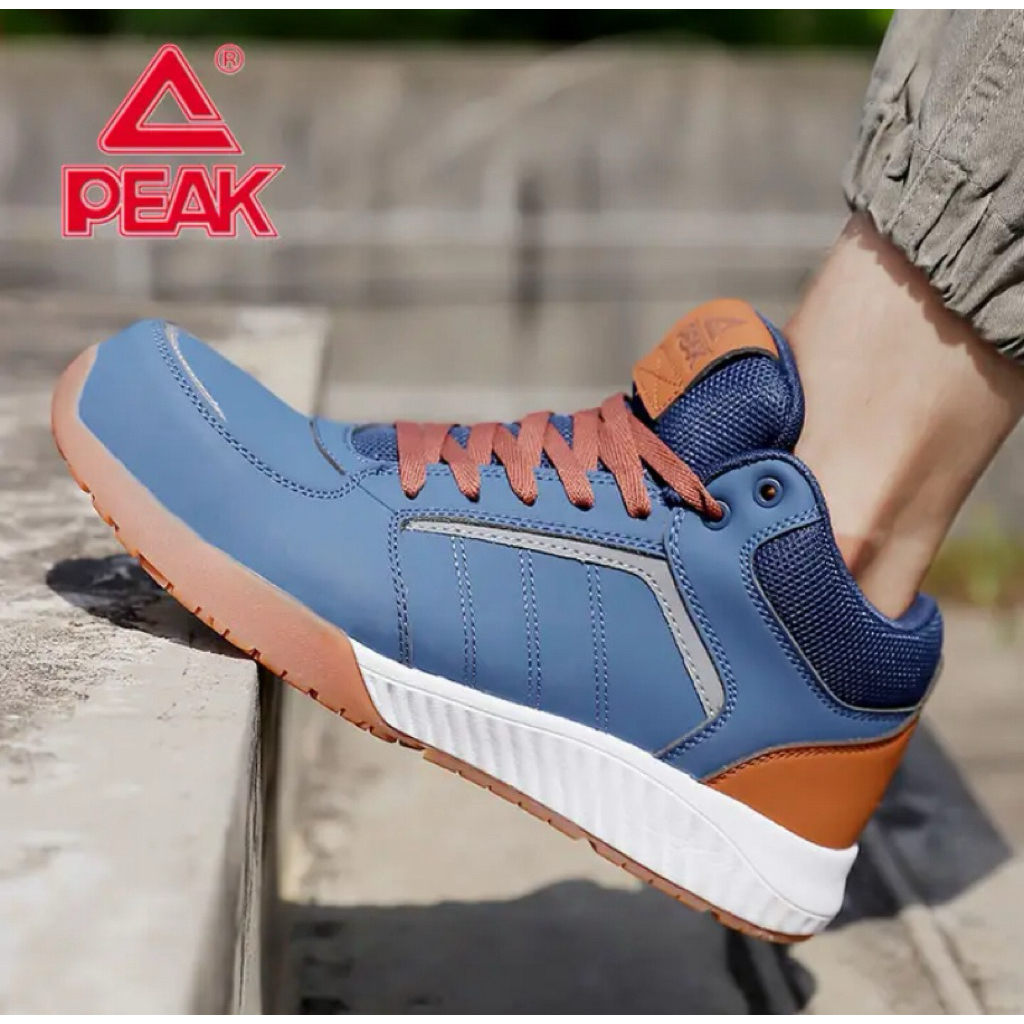 Safety Shoes PEAK Sepatu Safety Model Sneakers Sporty Casual Sepatu Kerja Pria dan Wanita