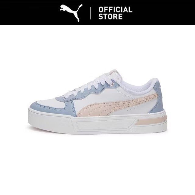Puma - Sepatu Wanita - Skye - White Pink Blue Wash - Size 36 ; 37 ; 38