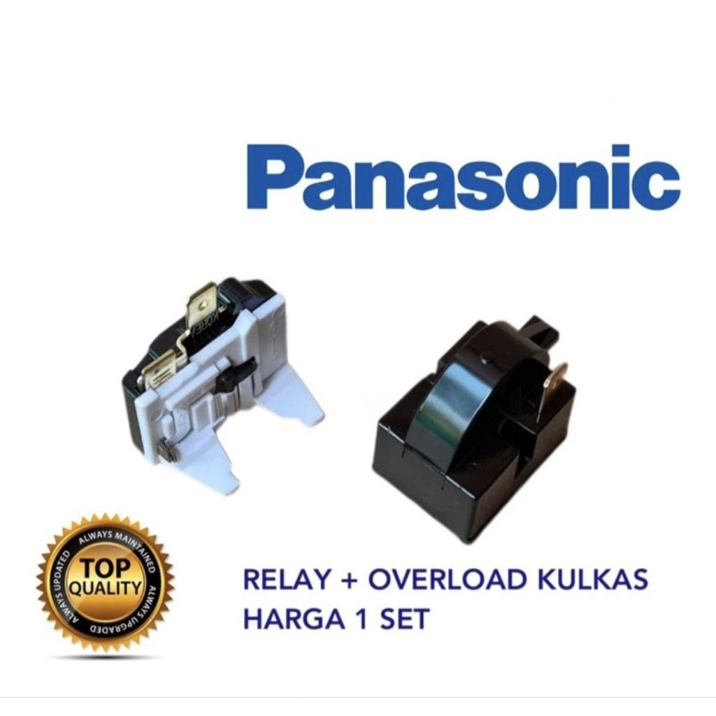 Relay Ptc Overload Kulkas Panasonic 1 pintu