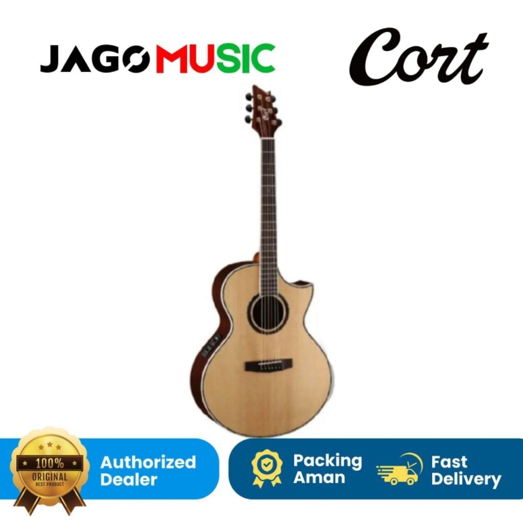 Gitar Cort NDX50-NAT NDX 50 NAT Acoustic Electric Guitar Natural