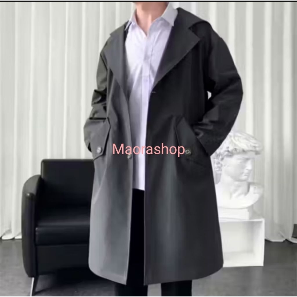 Jaket Pria Jaket  Jaket Jubah Trendy Hangat