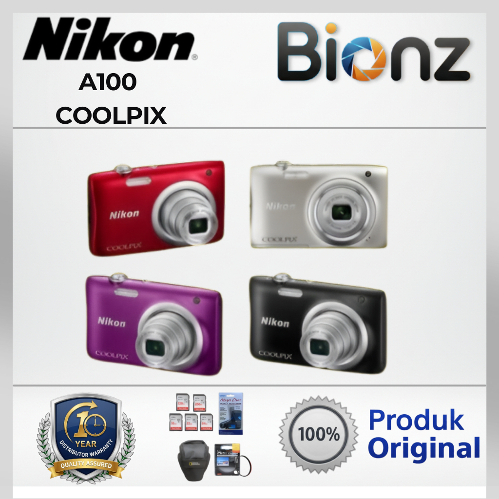 KAMERA NIKON A100 / KAMERA DIGITAL NIKON A100 COOLPIX
