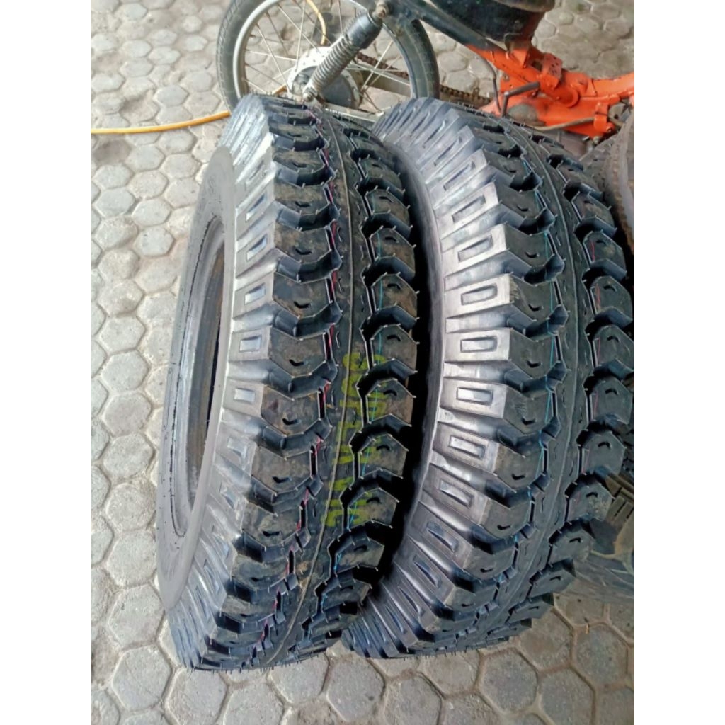 Ban truk vulkanisir 750 16 Batik Kasar Karet Super