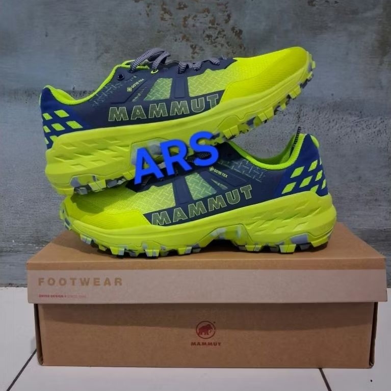 sepatu gunung mammut sertig ii low men goretex original