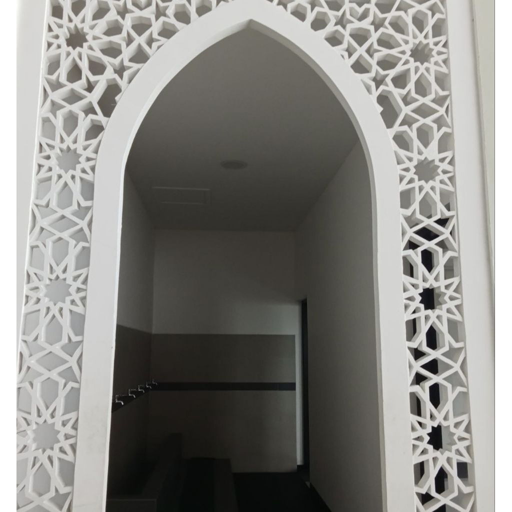 PRODUKSI KRAWANGAN GRC MASJID UKURAN BESAR CUSTOM