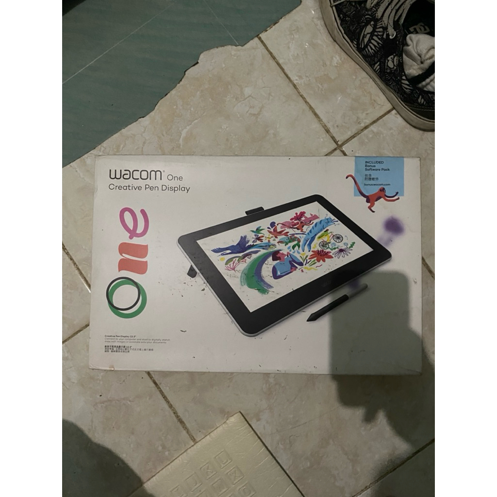 jual WACOM ONE CREATIVE PEN DISPLAY (nego)