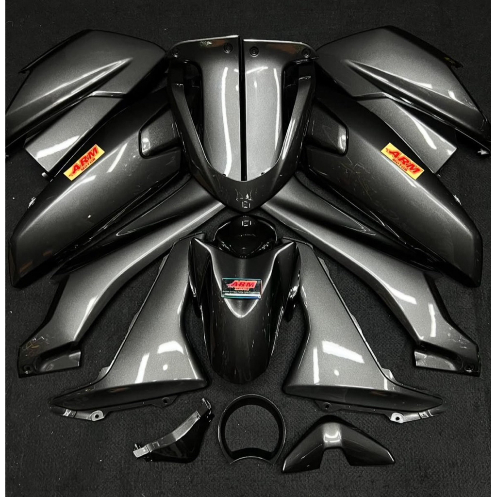 BODY NMAX OLD REPAINT DARK GREY GLOSY