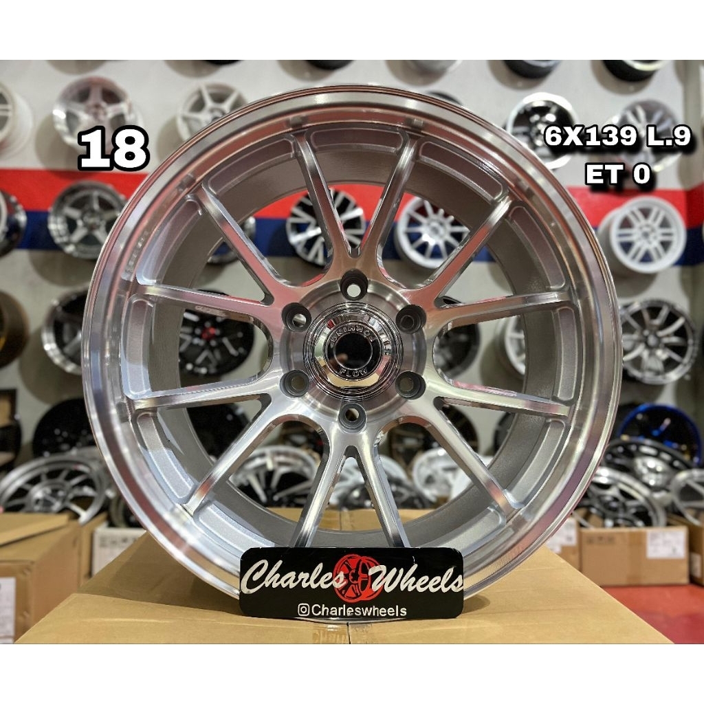 VELG VENOM NF RING 18 SILVER POLISH