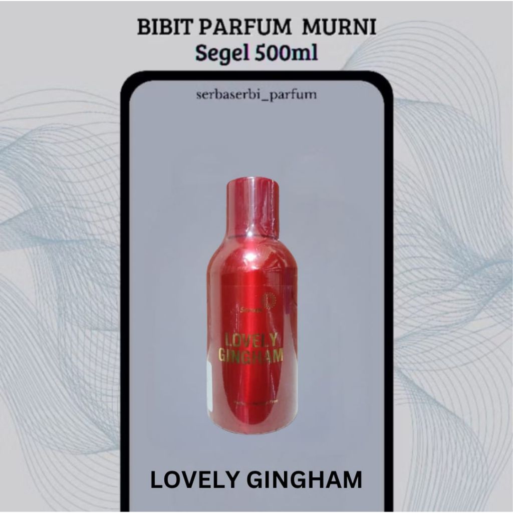 PARFUM LOVELY GINGHAM BY SENSES 500ML SEGEL