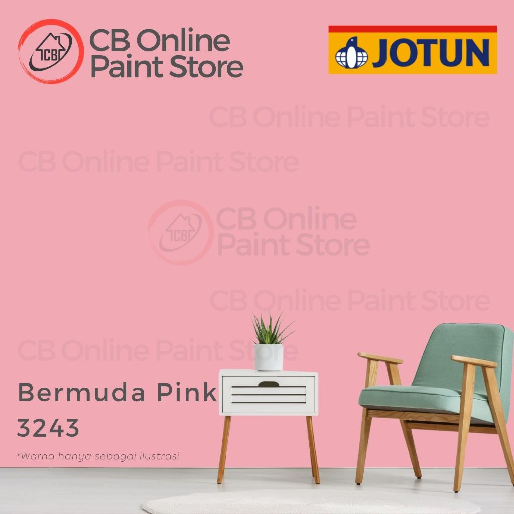 CAT TEMBOK JOTUN - BERMUDA PINK 3243 - PAIL
