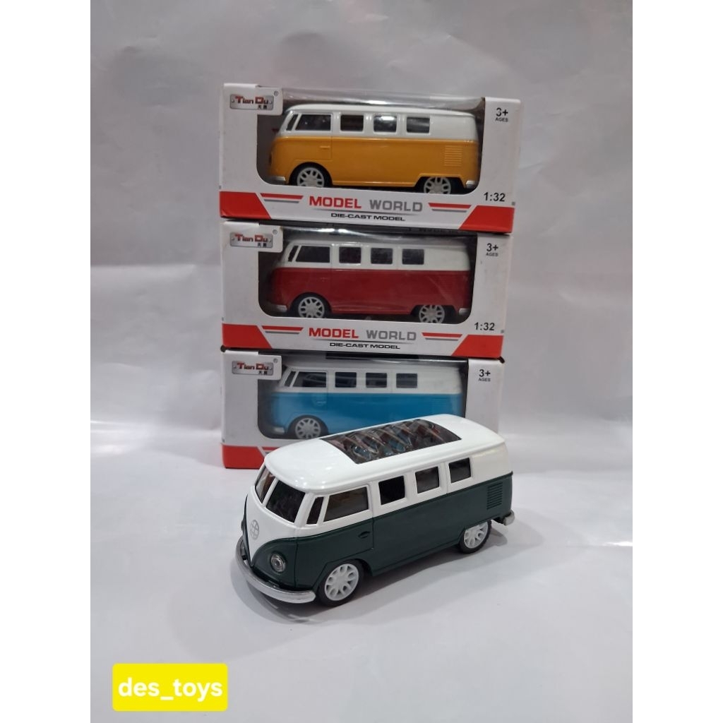 DIECAST MOBIL KLASIK / KOLEKSI PAJANGAN MOBIL KLASIK BESI PULLBACK