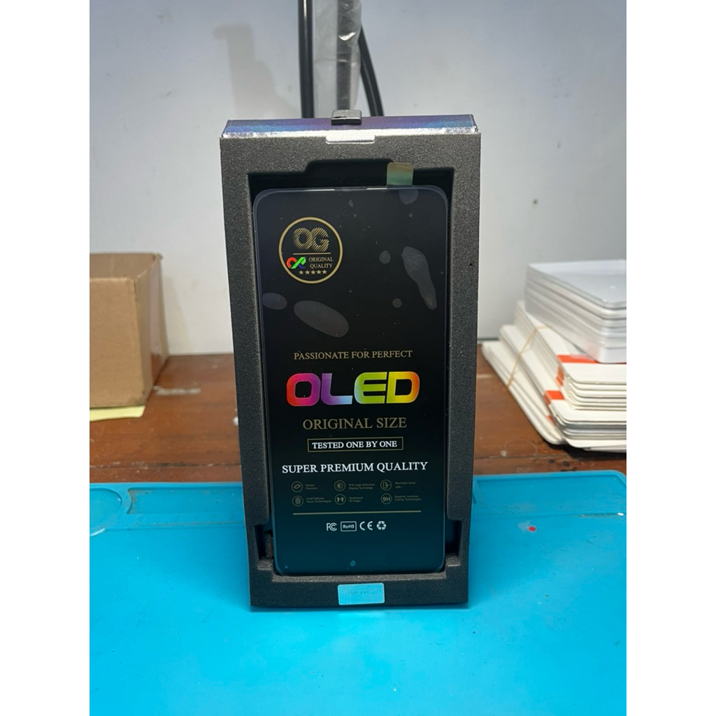 LCD OLED 1:1 OPPO RENO F2 OG SUPPORT FINGERPRINT BERGARANSI