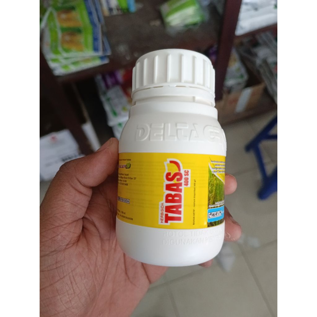 Herbisida Tabas 400 SC 100ml - Obat Rumput Padi Selektif Purna Tumbuh