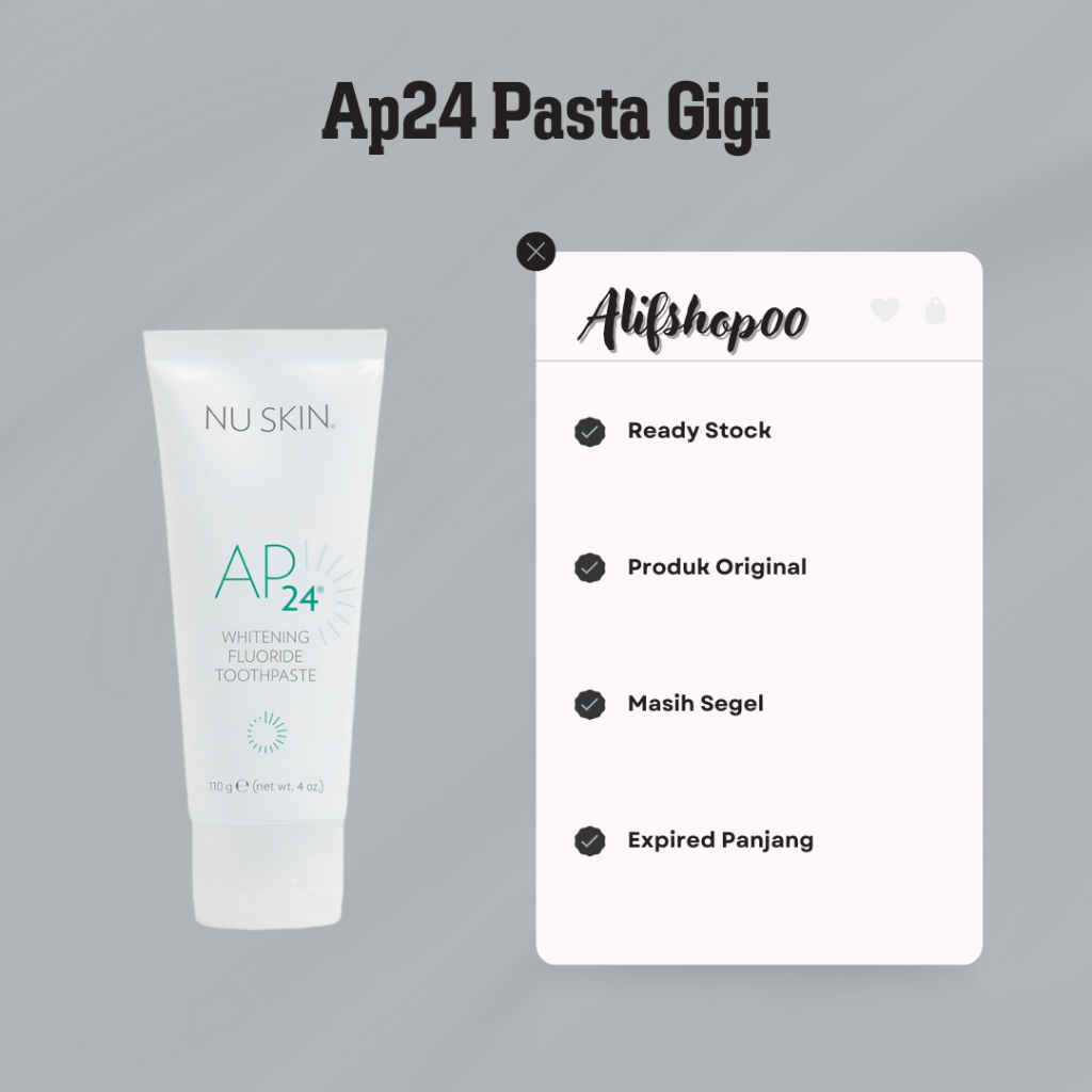 Pasta Gigi AP)24 Whitening Fluoride Toothpaste ED 2027