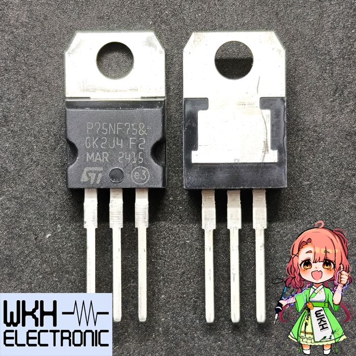 P75NF75 STP75NF75 Electric MOSFET 75V 75A