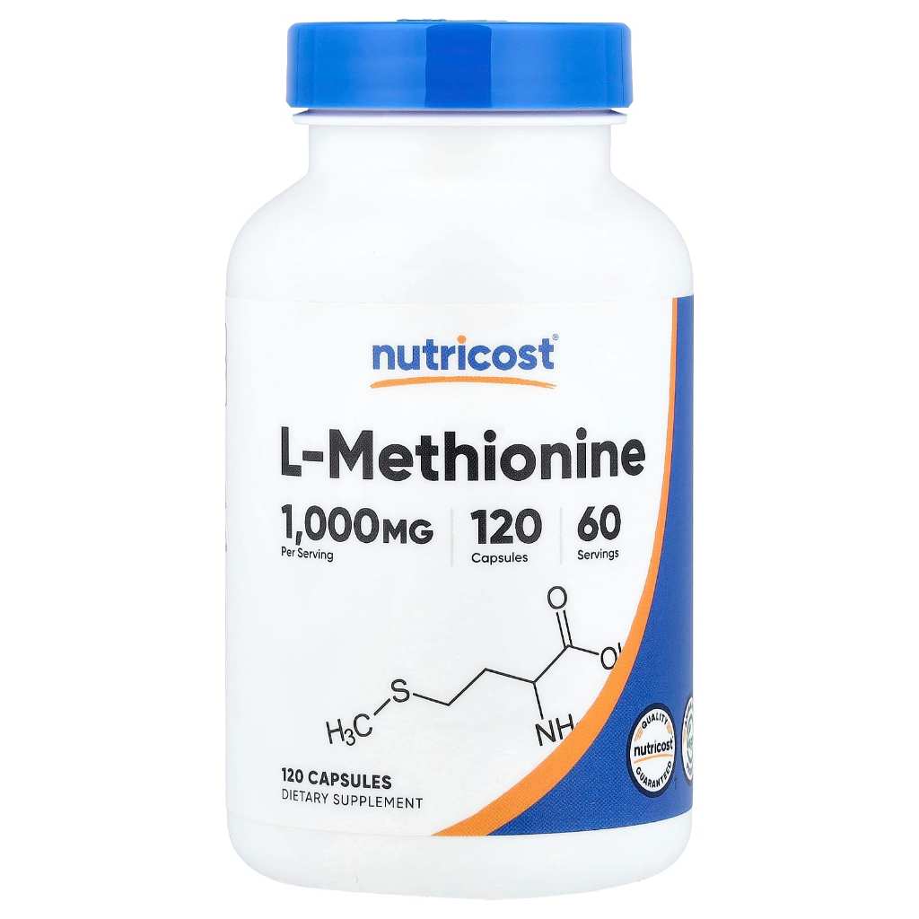 Nutricost L-Methionine 120 Capsules 500 mg