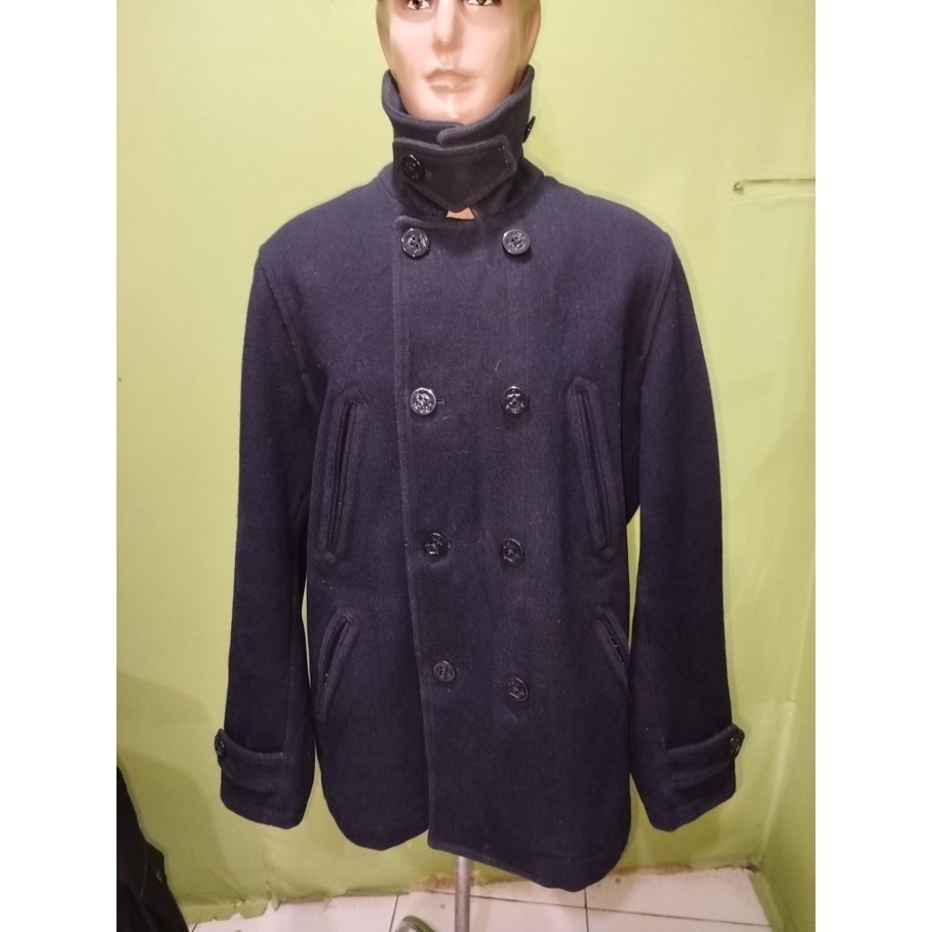 JAKET WOL WOOLRICH JHON RICH & BROS BIRU NAVY