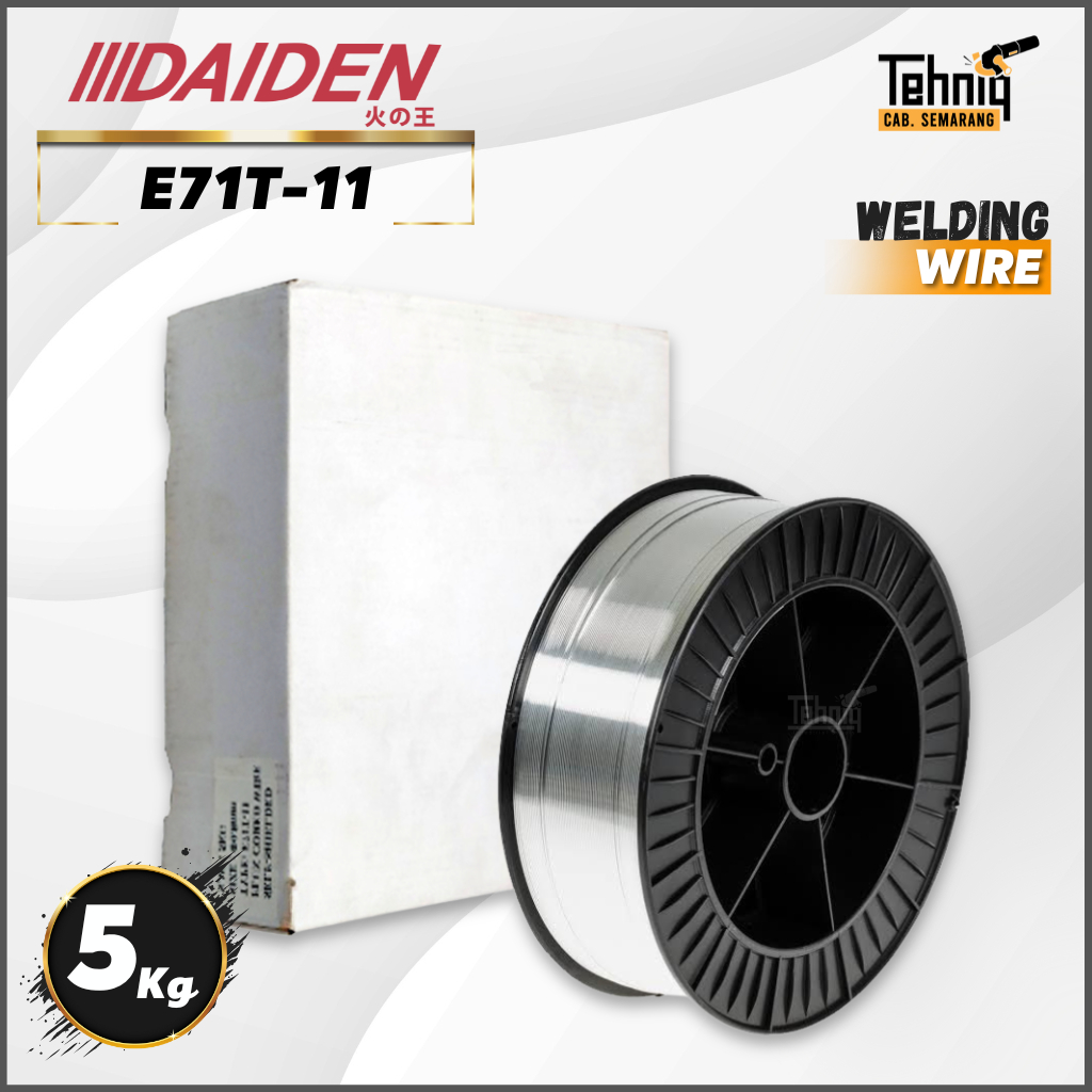 Kawat Las DAIDEN Self-Shield Flux Cored Wire E71T-11 5Kg