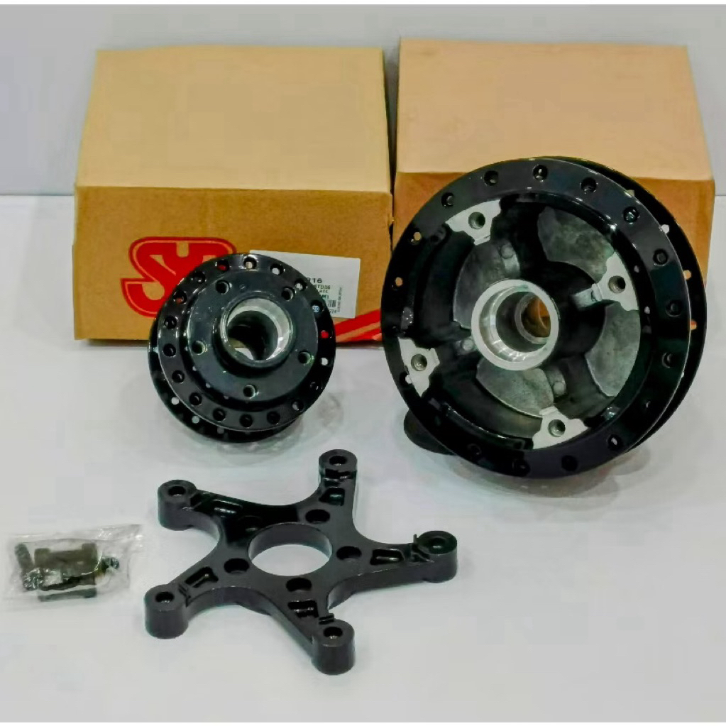 TROMOL SET DEPAN BELAKANG SYS PNP CB150R 2016 / CB NEW 4 HOLE  & CB150R 2022 / CB NEW 6 HOLES WARNA 