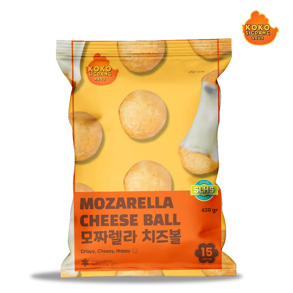 Meal Kit Mozarella Cheese Ball 420 gr | Makanan Ringan Snack Bola-bola Keju Mozarella