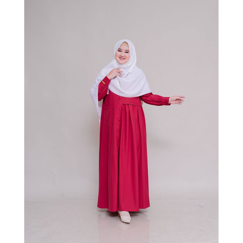 Gamis Merah Putih Kiciks