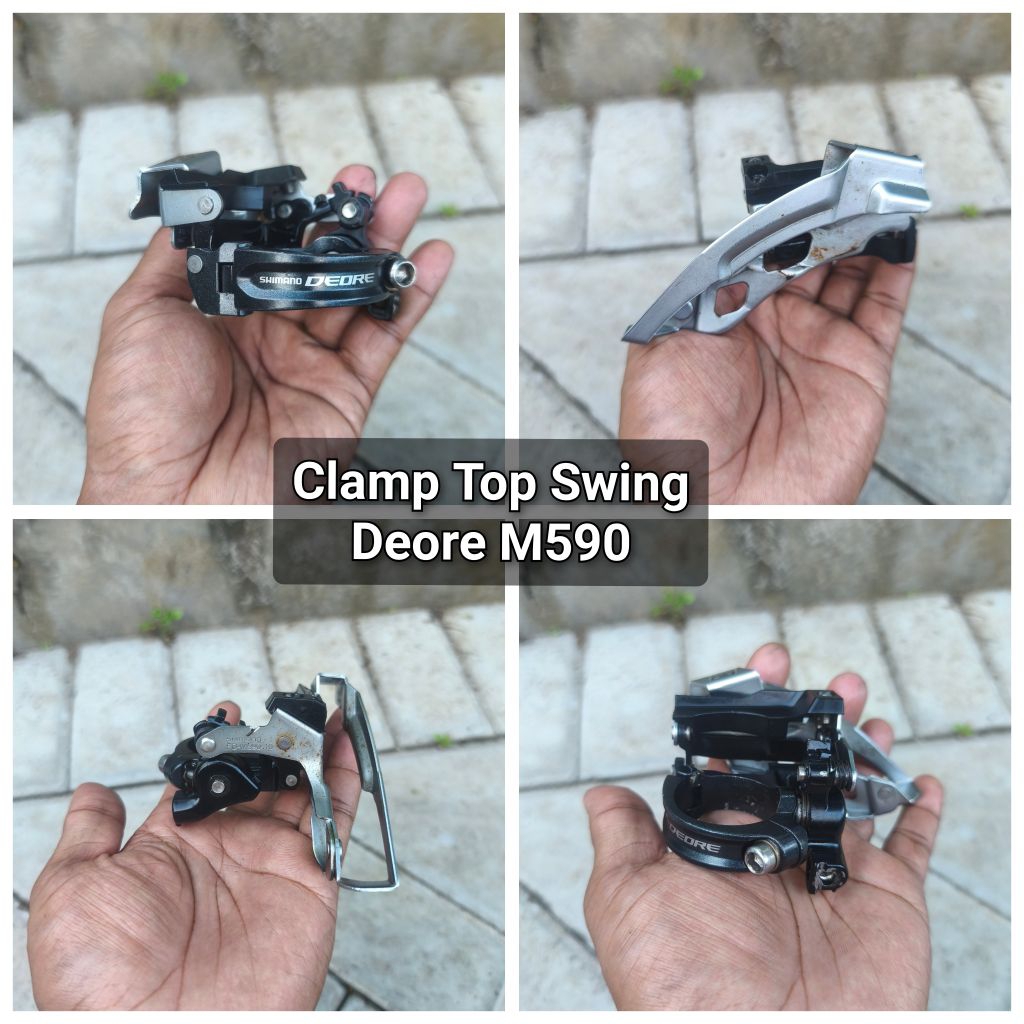 Fd fd FD shimano Deore M590 clamp top swing tarikan atas bawah