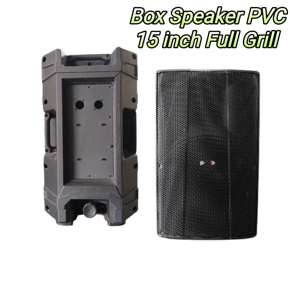 Box speaker 15in bahan plastik PVC TEBAL FULL RAM