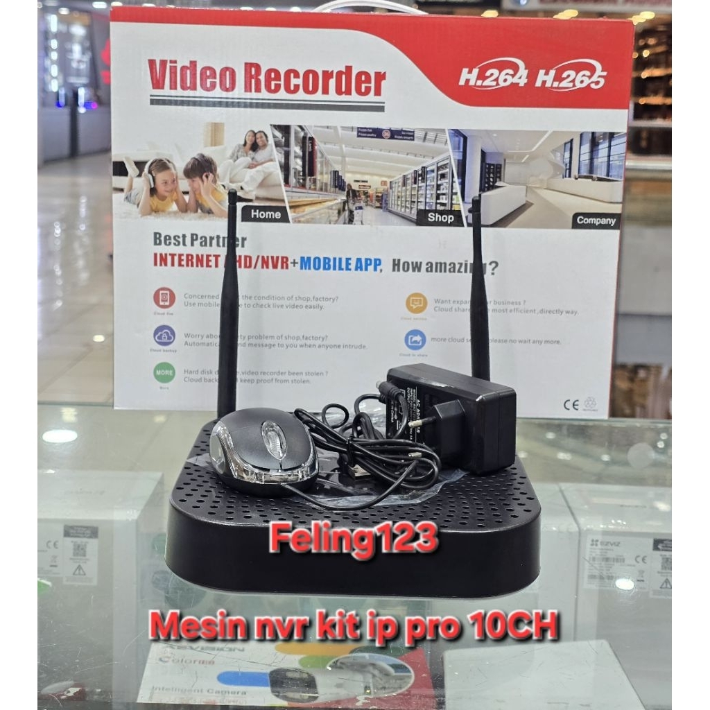 NVR /MESIN NVR 10CH KIT ( KHUSUS BUAT KAMERA IP NVR KIT 10CH)