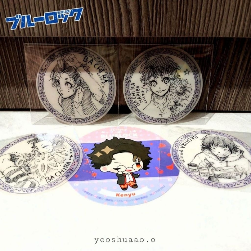 (TAKE ALL) COASTER BLUE LOCK BACHIRA MEGURU YUKIMIYA KENYU