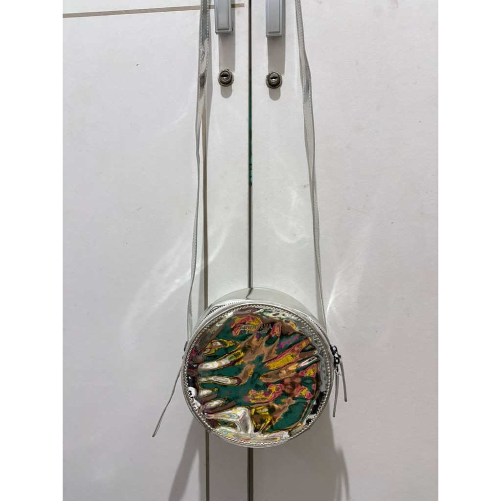 Tas wanita silver Preloved