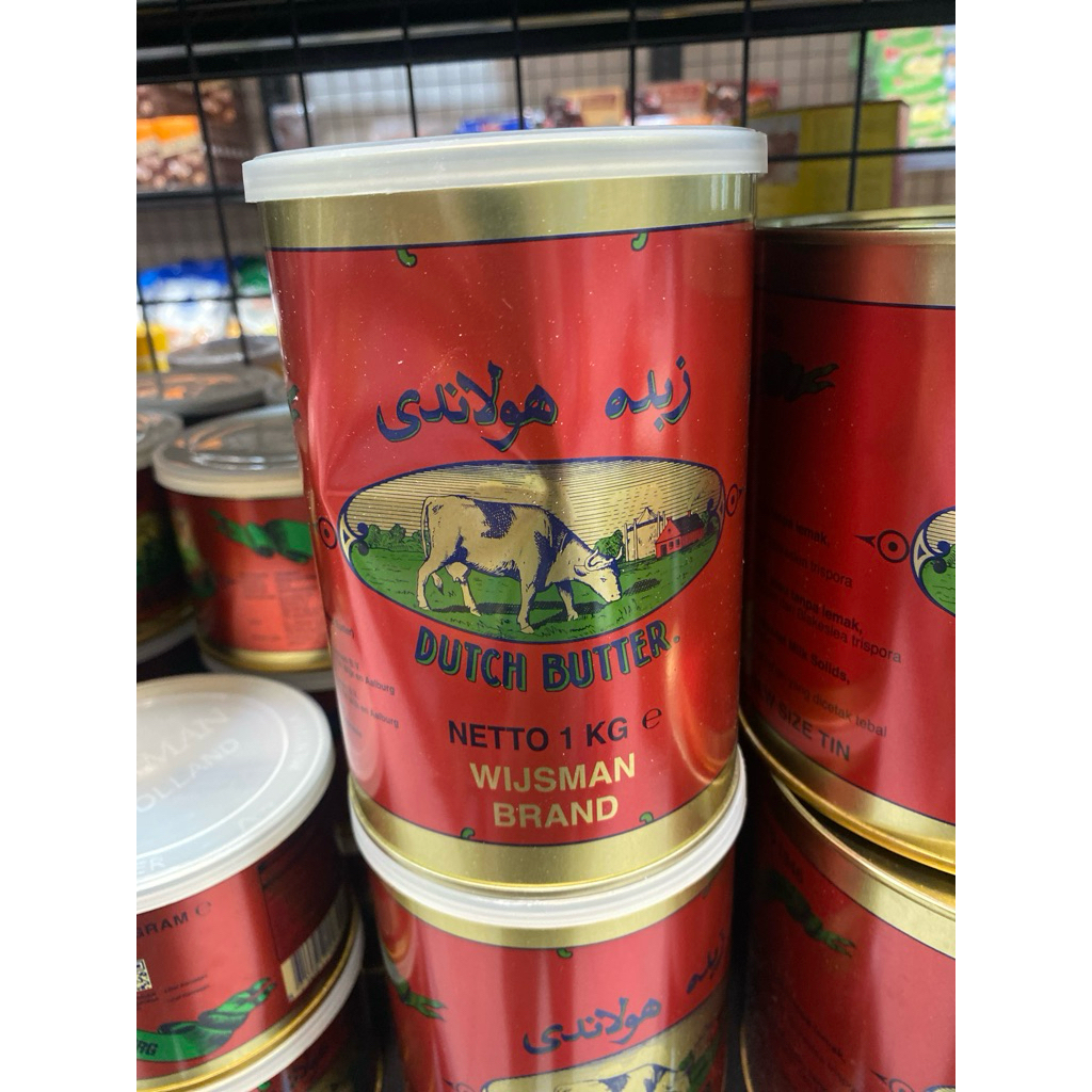 MENTEGA BUTTER 1KG WIJSMAN  | Wijsman 1kg Dutch Butter. Mentega Wisman Wisjman