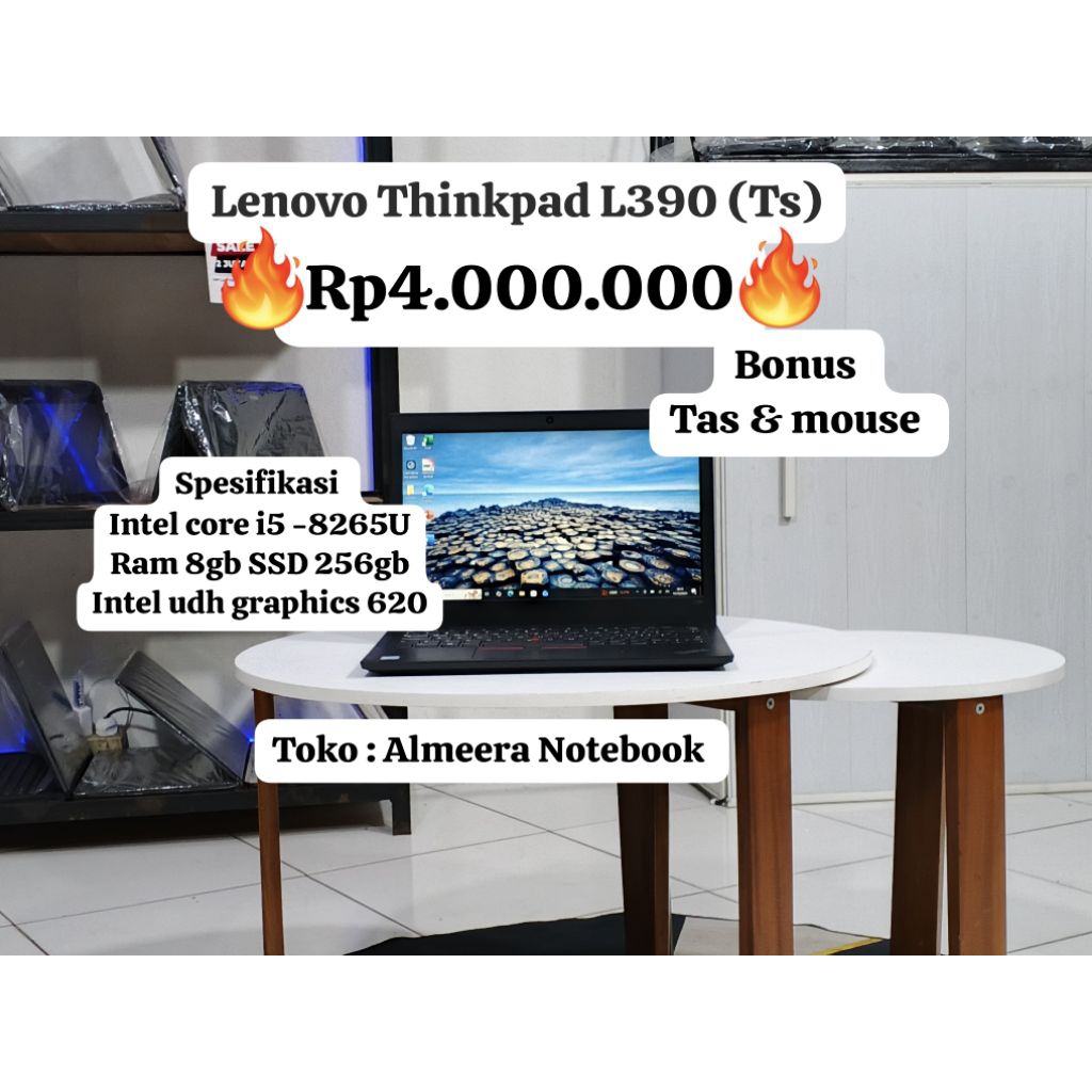 Laptop Lenovo Thinkpad L390 touchscreen