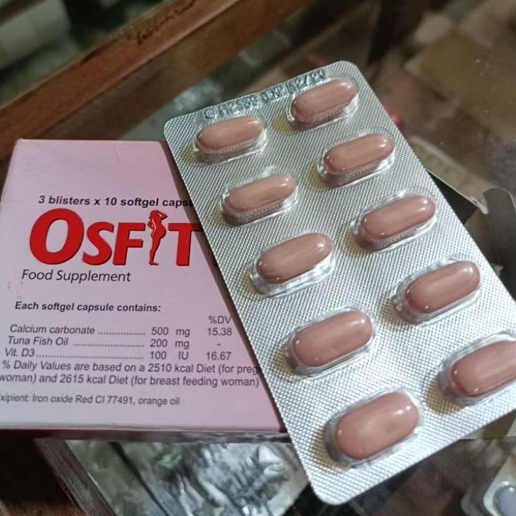 Osfit DHA strip 10 capsule
