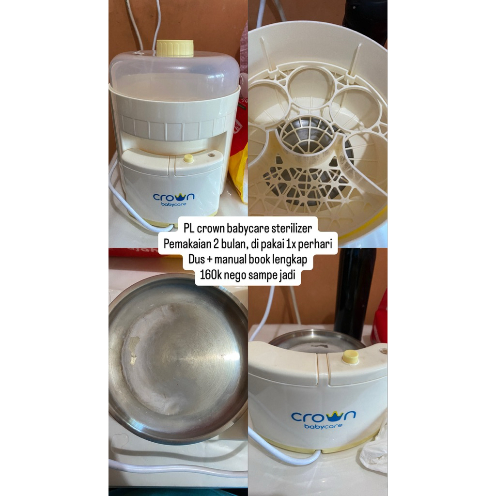 Crown Babycare Sterilizer - Preloved
