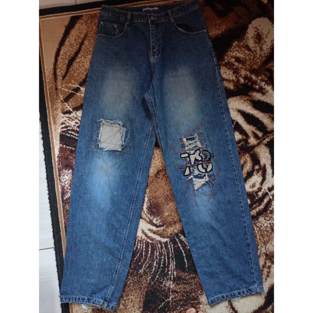 Baggy Jeans Skate Y2K by pellepelle