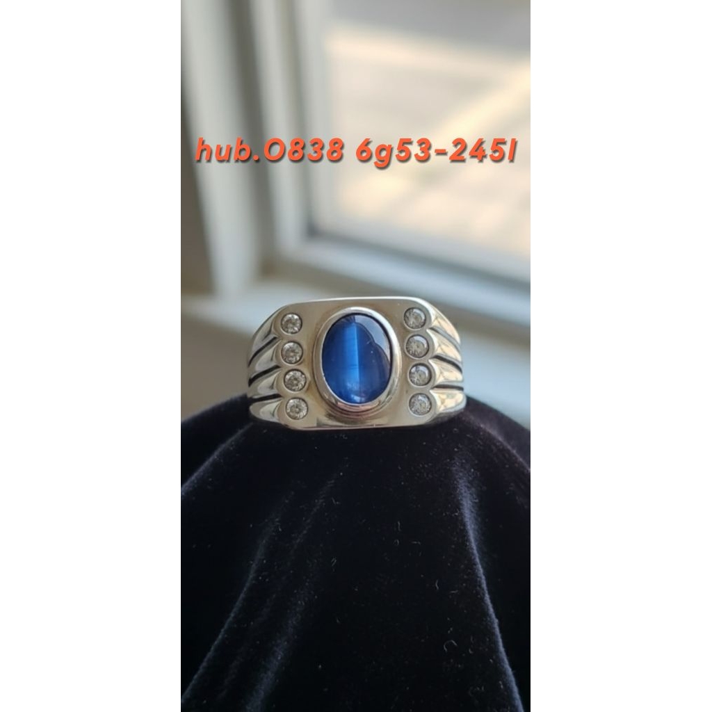 Batu Mulia Blue Sapphire Natural - Safir Biru