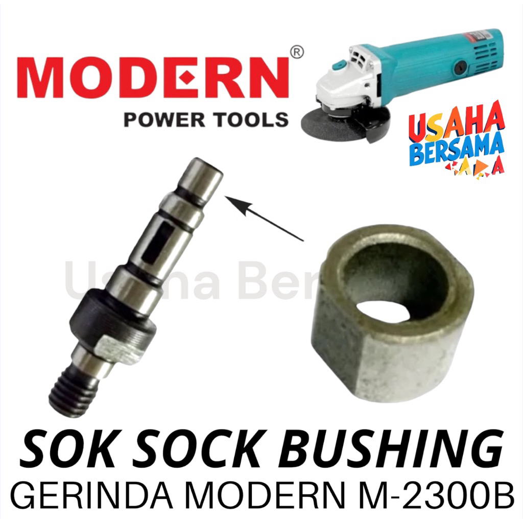 SOCK GERINDA M2300B MODERN BUSHING BOS BOSING SOK GERINDA BAGIAN AS KEPALA BELAKANG M2300 2300 2300B