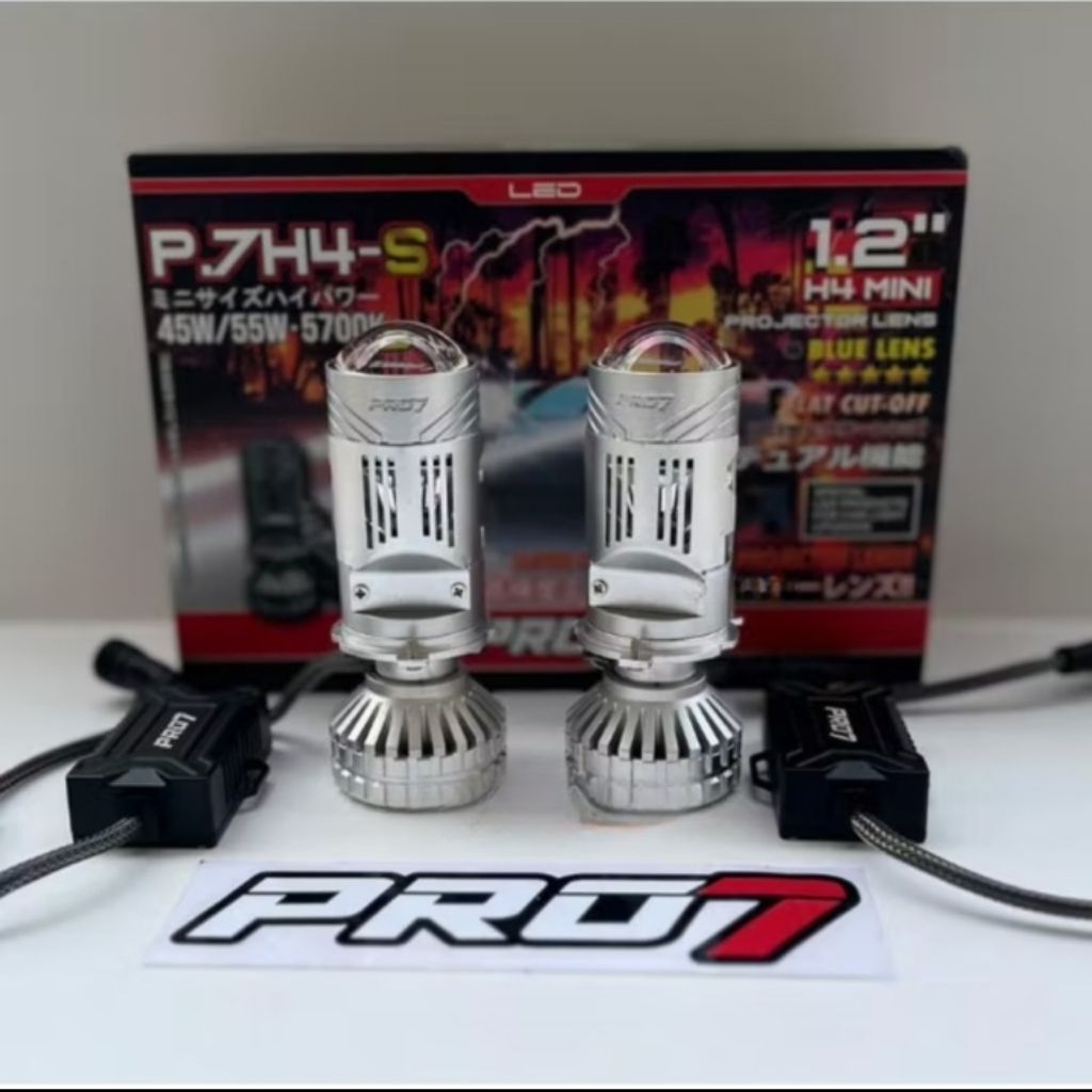 MINI BILED PRO7 PROJECTOR BILED PRO7 P.7H4-S SIMPEL CLEAN DAN PNP H4 ORIGINAL LED H4
