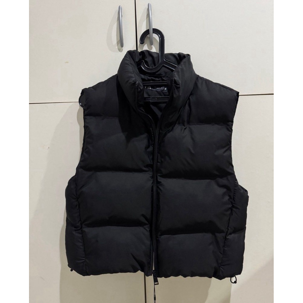 zara puffer vest