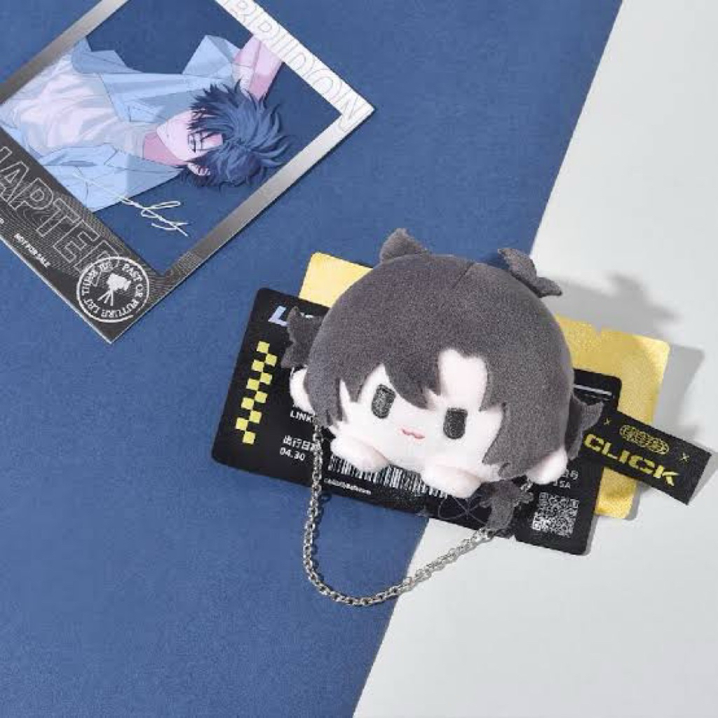 (READY) Link Click Fancy Bag Charm & Polaroid Cheng Xiaoshi