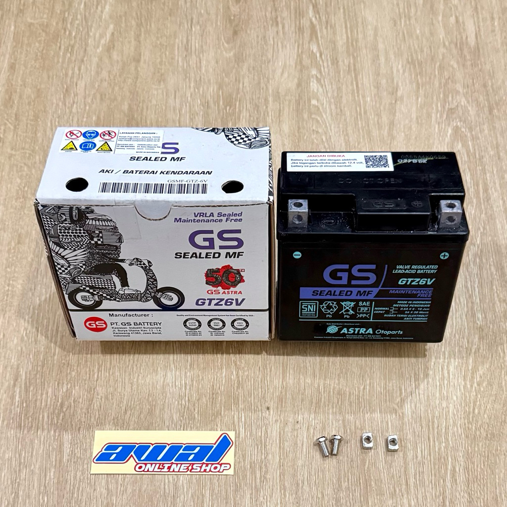 AKI MOTOR GS ASTRA SATRIA FU / SATRIA FU FI INJEKSI / GSX 150 ORIGINAL