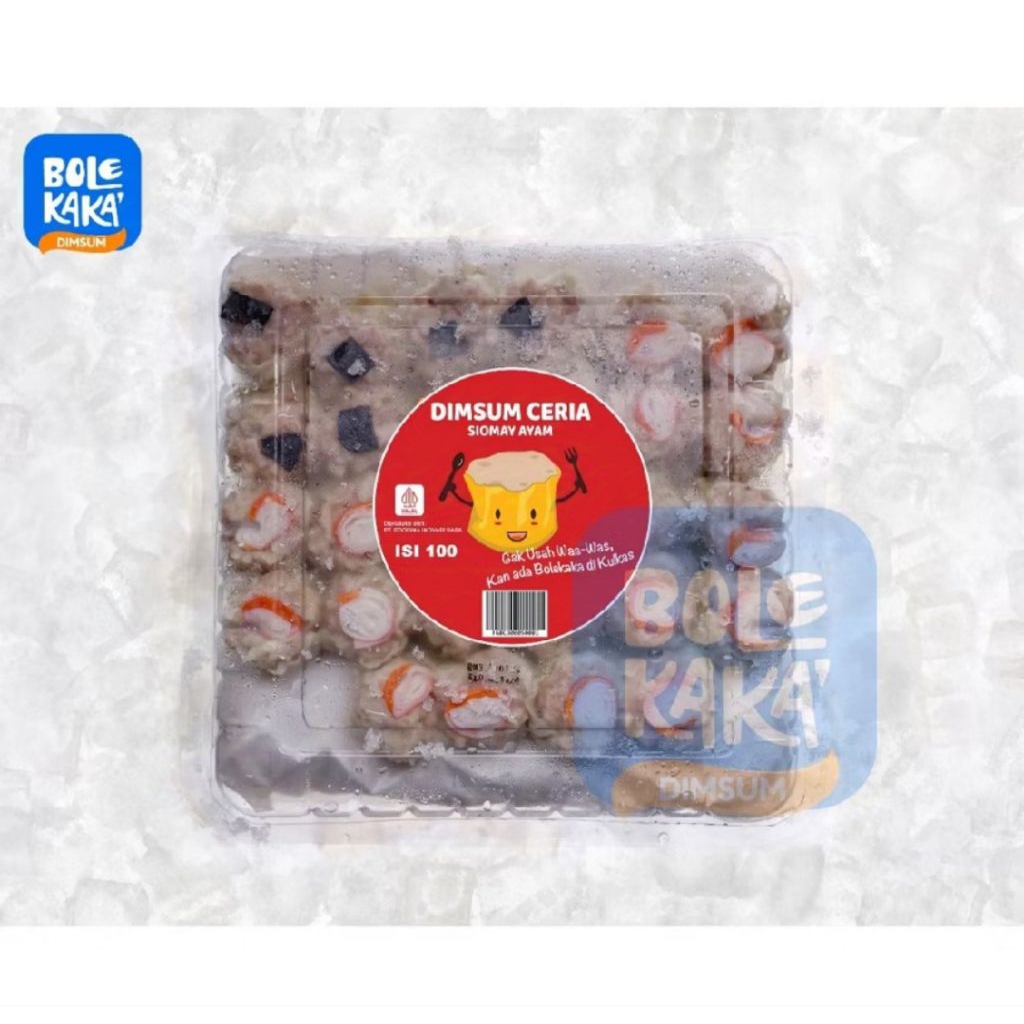 BOLEKAKA DIMSUM CERIA ISI 100PCS/DIMSUM 49/ DIMSUM KOJA