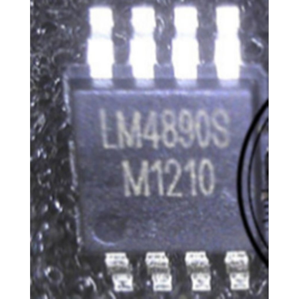 LM4890S MSOP-8 ic chip