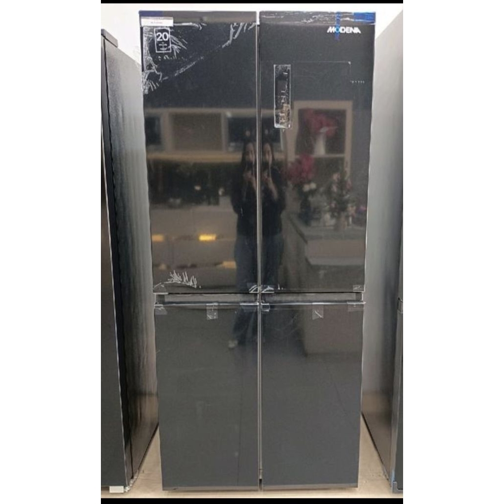 KULKAS MODENA 4 PINTU GARANSI KOMPRESOR 20 TAHUN RF 4310 MABK