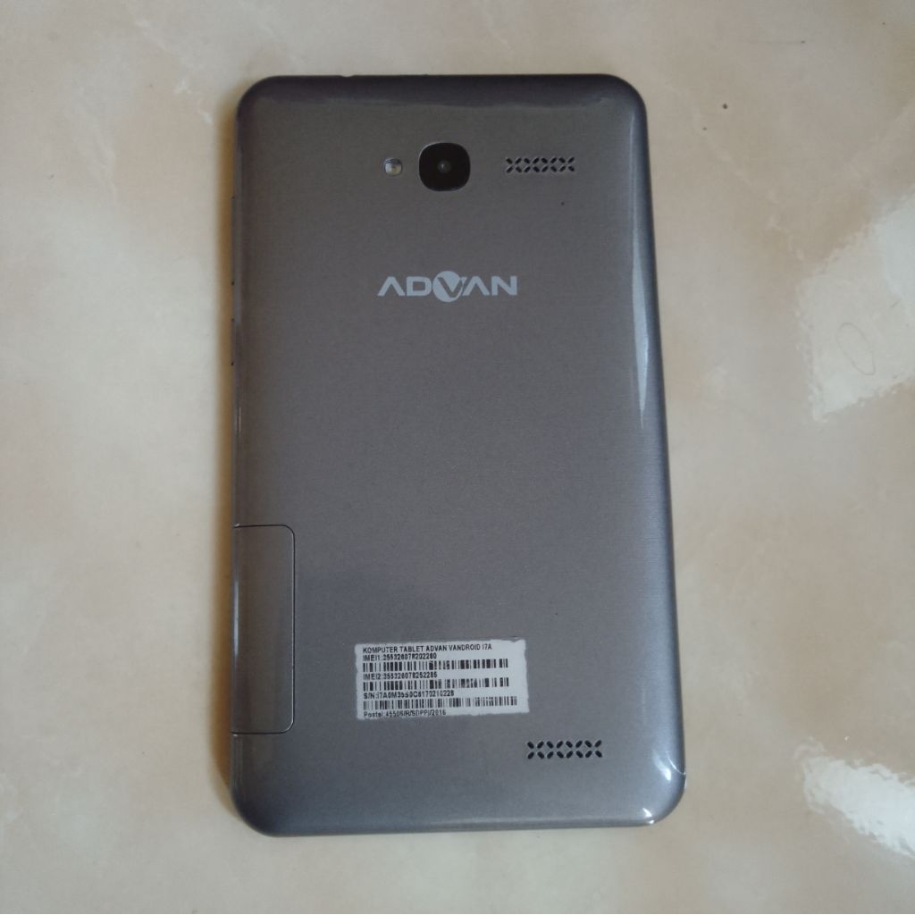 Tablet Advan Vandroid i7A matot